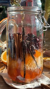 221K views · 5.5K reactions | Fruitcake Infused Brandy (use the infused fruit to make cinnamon rolls!) | Crowded Kitchen | Facebook