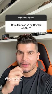 59K views · 1.7K reactions | Honda Civic Touring 2021 ou Corolla GLI | Carros do Xenão | Facebook