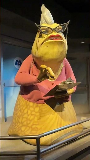 Roz! Monsters Inc. Mike and Sully to the rescue. California Adventure.#shorts