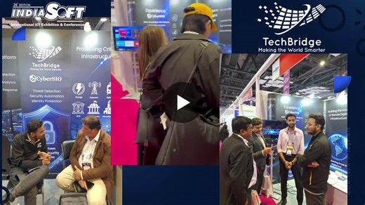 #techbridge #indiasoft2026 #cybersecurity #astraai #ai #criticalinfrastructure #digitaltrust #globalscale #innovation | TechBridge Consultancy Services