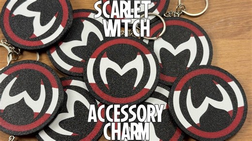 Marvel Rivals Scarlet Witch Superhero Accessory Charm - Etsy