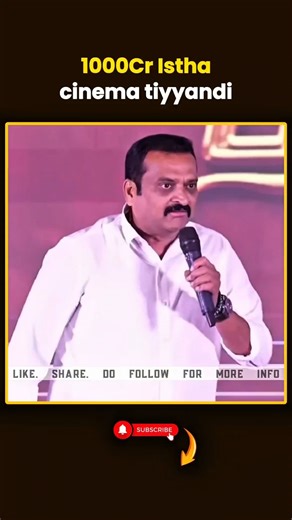 Bandla Ganesh serious, said make movie like gabbarsingh in 1000Crores