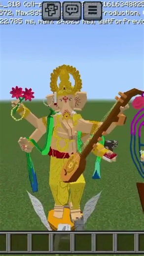 all 2023 ganpati models addon in minecraft part 2 #shorts By @m.s.gaming #mcpe #gaming