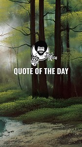 258K views · 6K reactions | One of Bob Ross’s most iconic lines—and the most satisfying sound in art history | "The Joy of Painting" with Bob Ross | Facebook