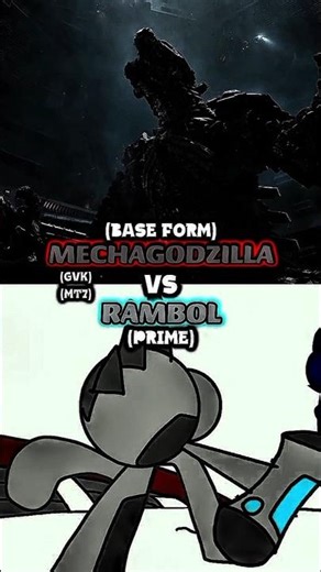 Mechagodzilla Vs Rambol