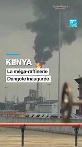 Kenya : le projet de nouvelle méga-raffinerie Dangote inauguré • FRANCE 24