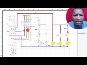 Schéma D'un Inverseur de Source Triphasé Automatique Pour un Groupe Électrogène Triphasé ATS
