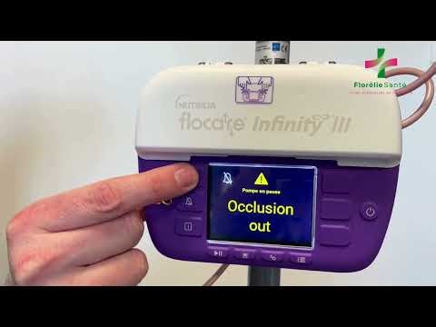 Les différentes alarmes de la pompe Nutricia Flocare Infinity III
