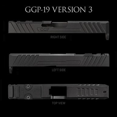 GGP-19 STRIPPED SLIDE - FITS GLOCK® 19 GEN 3