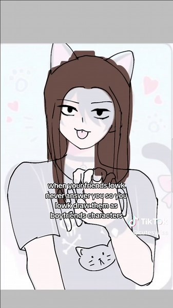 Drawing Boyfriend Characters When Friends Don't Respond