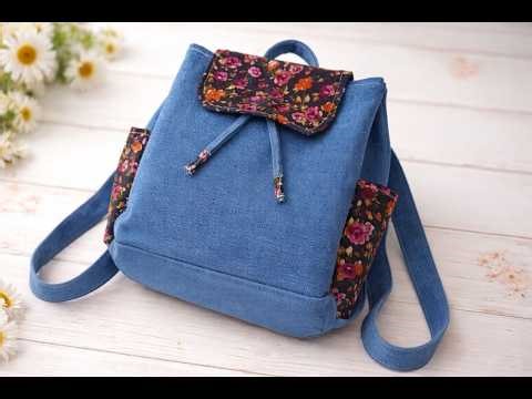 Recycled Backpack | Easy Upcycle Tutorial