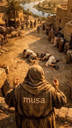 Musa (AS) and the Egyptian