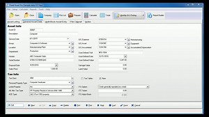 Fixed Asset Pro Product Tour