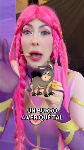 ⭕️Game! Keyword: DONKEY 🫏 Can you guess? 🙌🏻 Luli Pampin and the Pampin Team #animals