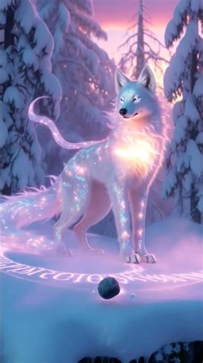 “StarGlimmer’s Magic ✨🐺 Glowing Wolf Powers | Cinematic Fantasy Loop”