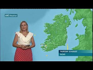Irish Weather Forecast 20 Aug 2021