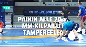 Painin junioreiden MM-kisat painitaan Tampereella tällä viikolla. Kisoihin odotetaan jopa 700 painijaa yli 60 maasta. Nyt järjestettävät kisat ovat ensimmäiset kaikkien painimuotojen yhteiset MM-kisat Suomessa. https://yle.fi/urheilu/3-9749027 | Yle Tampere