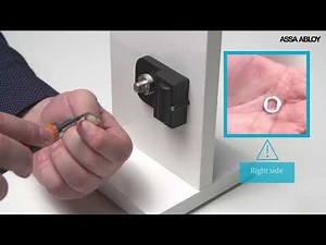 How to install the Aperio KL100 Wireless Locker/Cabinet Lock