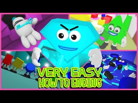 Roblox - Save The Shapes Official - Full Game Walkthrough And Ending (Showcase)