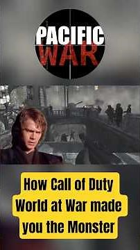 How Call of Duty World at War made you the Monster