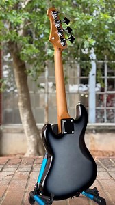 Unleash your inner bassist with the Flight Mini JB Moonburst Bass, designed for gigging, traveling, and delivering a killer groove. This electric mini bass boasts a sleek, solid-body construction with a stunning moonburst finish on a roasted poplar body. With a compact 23” scale and standard bass tuning (EADG), it's perfect for players on the go who need portability without sacrificing sound quality. The Mini JB Bass features a roasted maple neck and fretboard for enhanced stability and a smooth
