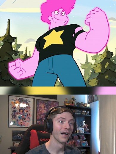 Jasper Trains Steven! #reaction #contentcreator #stevenuniverse #stevenuniversefuture #stevenuniverseedit