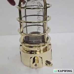 Brass Bulkhead Dock Light | Nautical Marine Wall Lamp | Vintage Salvaged Ship Lighting - Etsy Canada