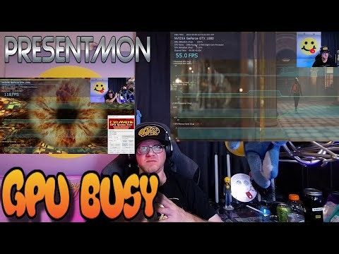 What is GPU Busy? PresentMon GPU Busy extreme generic explanation & discussion w very basic examples