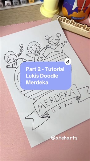 Tutorial Lukis Doodle Merdeka: Part 2