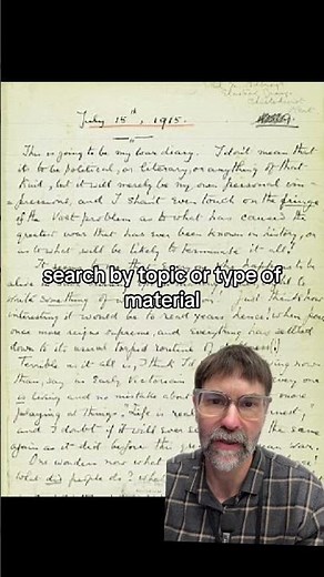 Getting started with searching for primary sources