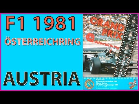 F1 1981 Race 11 Spielberg Austria