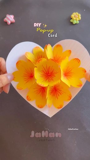4M views · 59K reactions | DIY Pop-Up card  #diy #popupcards #giftcard #handmade #papercraft #crafts #easycrafts #fbyシvideo #fbreelsfypシ゚ #GiftIdeas | JaHan Arts Craft | Facebook