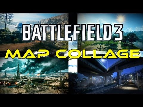 BF3: Multiplayer Map Collage - Clips & Visuals From All Maps In BF3
