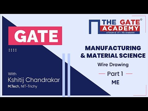 Part 1 Wire Drawing Process | Metal Forming | Manufacturing and Material Science