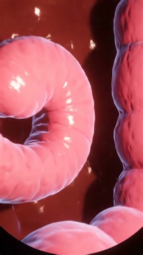 A Serene Journey Through the Colon's Chambers