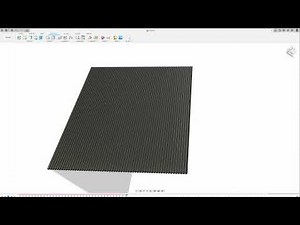 Designing a Rounded Metal Sheet with Waffleboard Pattern in Fusion 360 | Creating a DXF File