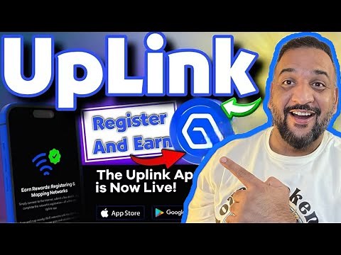 🚀 Uplink New Airdrop App | Free Crypto Mining & Earning | Uplink Airdrop Tutorial 2025 🔥
