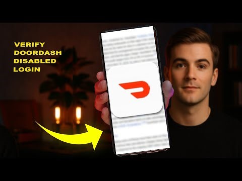 How To Verify DoorDash Disabled Login 2025 (STEP BY STEP) (2026)