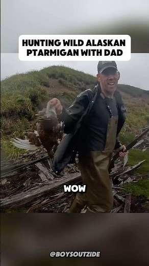 Hunting Alaska’s Ptarmigan With Dad 🦅❄️ | Outdoor Boys