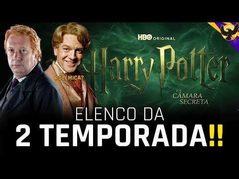 ARTHUR WEASLEY E LOCKHART! Novidades da 2 Temporada da Série de HARRY POTTER!