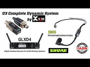 New Mic System for Cajun's Streaming Studio | Shure GLXD4 SM35 X VIVE U3 System