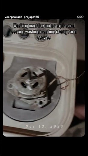 first washing machine motor expired and second washing machine pulsator change and service subscribe