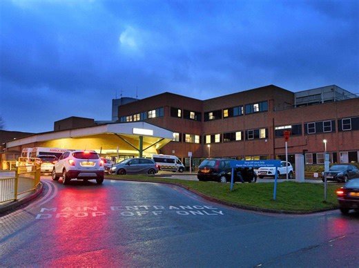 Stafford hospital declares 'critical incident' due to increased winter pressures