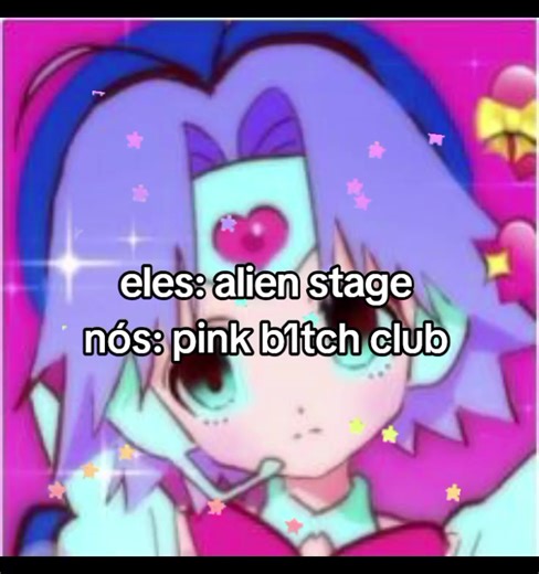 só avisando q tbm amo alien stage ok?? #alienstage #pinkbclub #vivinos #fy