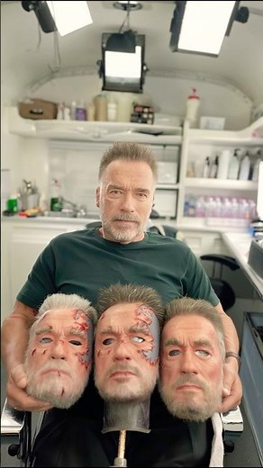 They Built 3 Arnold Heads and No One Noticed #terminator #shorts