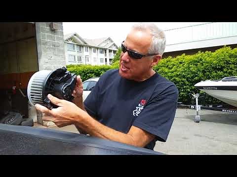 Dodge Ram Pickup 2013, 2014, 2015, 2016, 2017 Blower motor & resistor & module