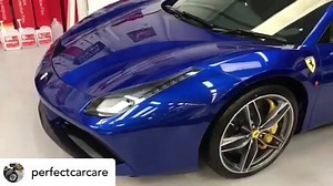 1.2K views · 39 reactions | The weather is blue and not as pleasant as this Blu Tour De France Ferrari 488 Spider.  Protected with Gtechniq Crystal Serum Ultra, applied by Gtechniq Accredited Detailer Perfect Car Care. | Gtechniq | Facebook