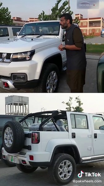 BAIC BJ40 first look review #jeep #4x4 #offroad #luxury #baic #pakwheels