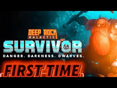 Deep Rock Galactic: Survivor Gameplay in 4K | First Time Playing!