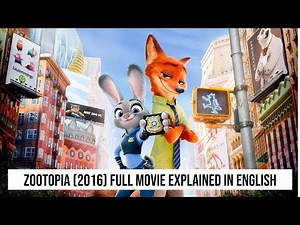 Zootopia (2016) Full Movie Explained in English | Complete Plot Summary & Ending Explained,learn ENG